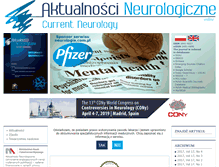 Tablet Screenshot of neurologia.com.pl
