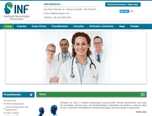 Tablet Screenshot of neurologia.srv.br
